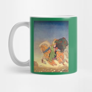 Sir Tristan Rides Away With His Love - Thomas Mackenzie Mug